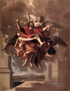  maler - Die Ekstase von St Paul klassische Maler Nicolas Poussin